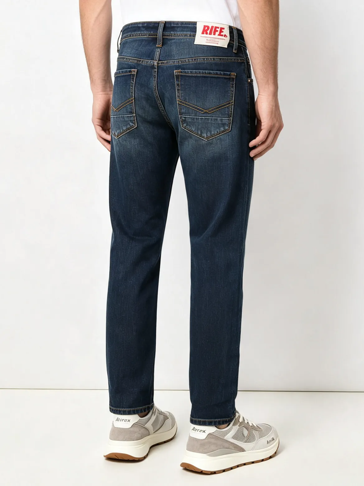 Rifle Jeans da uomo a gamba larga - jeans