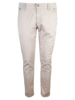 Rifle Pantaloni da uomo in cotone con risvolto finale