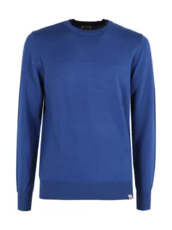 Rifle Pullover girocollo in maglia da uomo misto lana