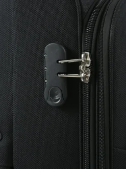 R.Leone Set di valigia 3 pezzi semirigide a 4 ruote - nero