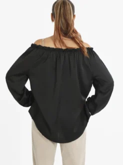 Rlinea Blusa donna effetto raso