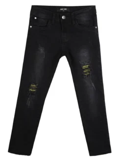 Run Boy Jeans skinny bimbo con strappi