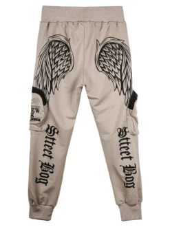 Run Boy Pantaloni da bambino cargo con polsini - taupe