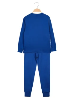 Sabor Jurassic world pigiama lungo da bambino in cotone - blu