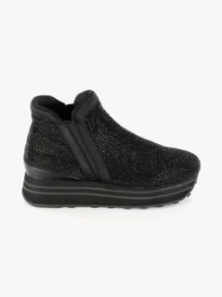 Saralòpez Sneakers alte da donna con strass