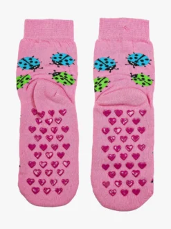 Scopri Confezione da 2 paia di calze antiscivolo da bambina