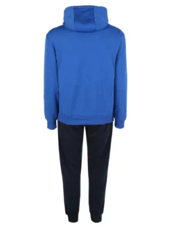 Scuola Nautica Italiana Completo tuta da uomo invernale 2 pezzi con cappuccio - blu