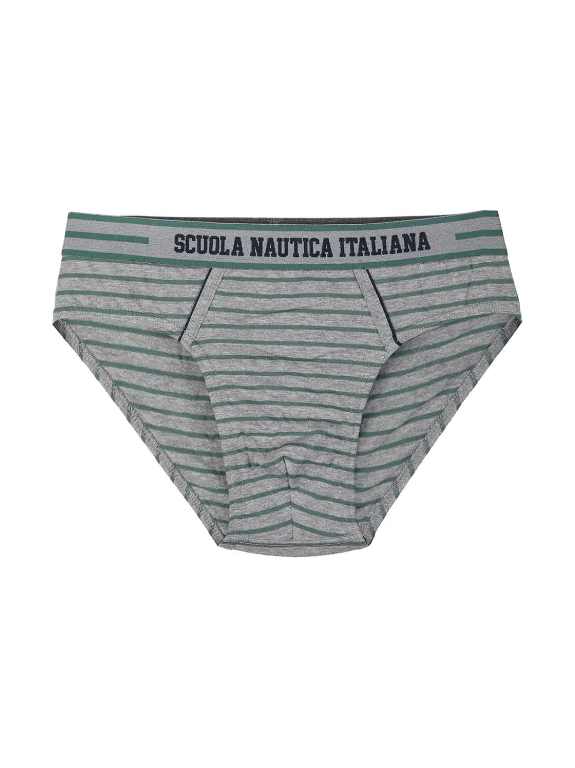 Scuola Nautica Italiana Slip da uomo in cotone rigati