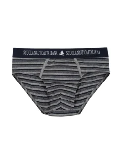 Scuola Nautica Italiana Slip uomo a righe