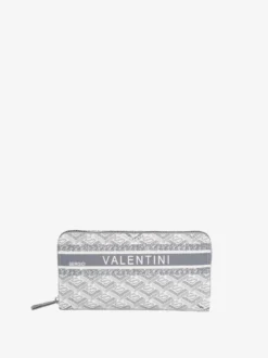 Sergio Valentini Portafoglio rettangolare da donna con stampe - beige