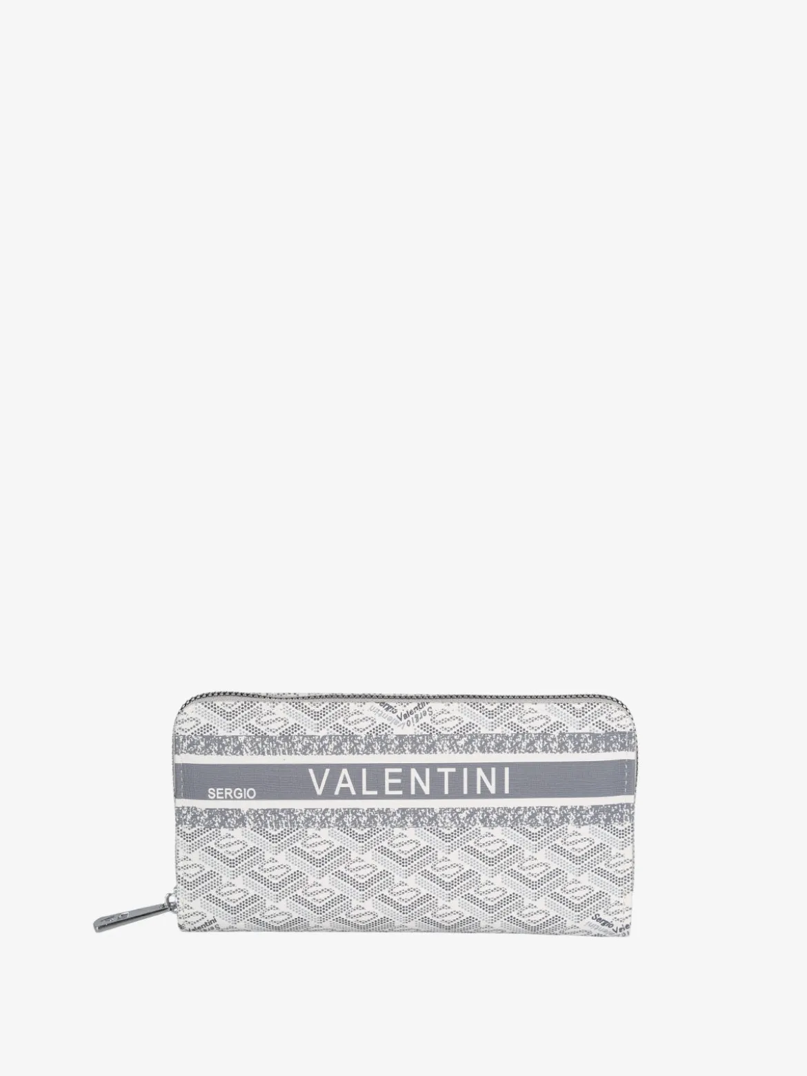 Sergio Valentini Portafoglio rettangolare da donna con stampe - beige