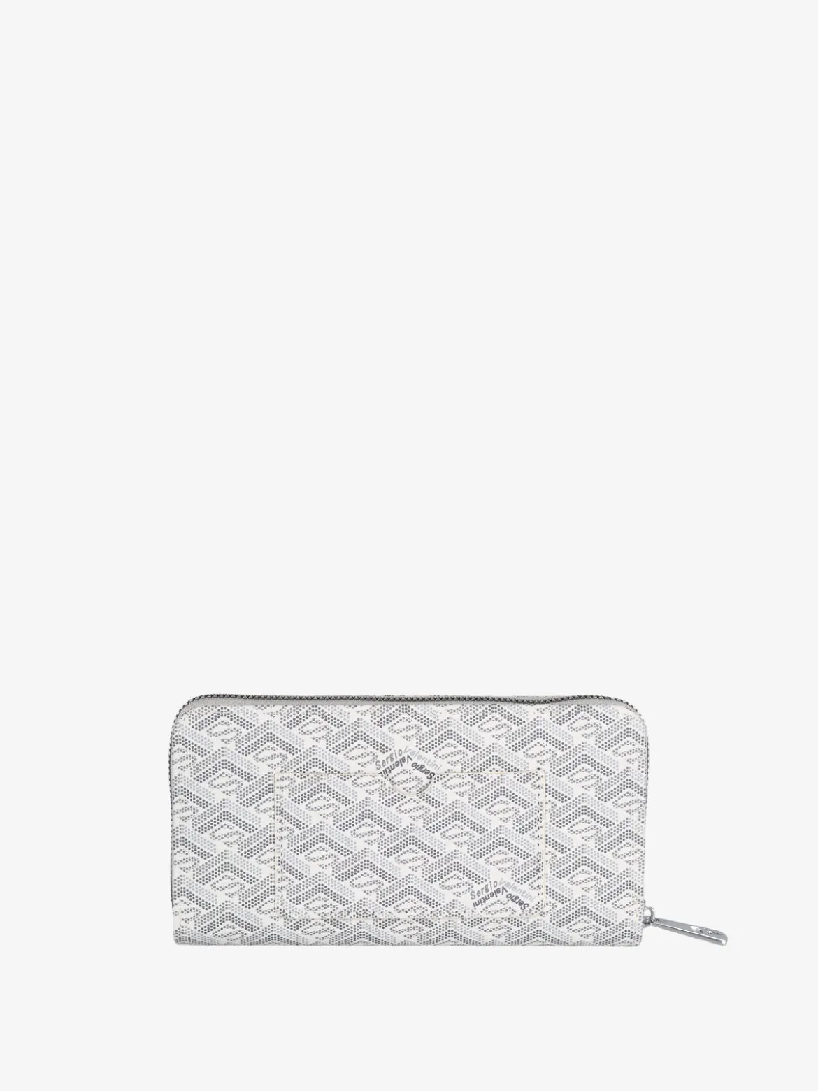 Sergio Valentini Portafoglio rettangolare da donna con stampe - beige