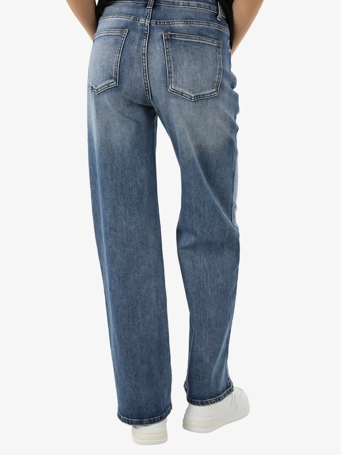 Sexy Sense Jeans donna a gamba larga e dritta - jeans