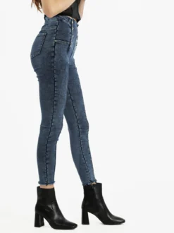 Sexy Sense Jeggings da donna vita alta