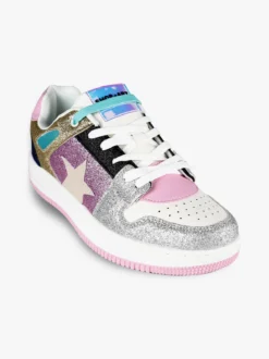 Shop Art BASKET BASSA HAILEY Sneakers donna glitter
