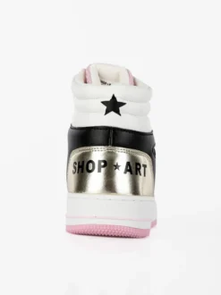 Shop Art BASKET HAILEY Sneakers alte donna bicolor