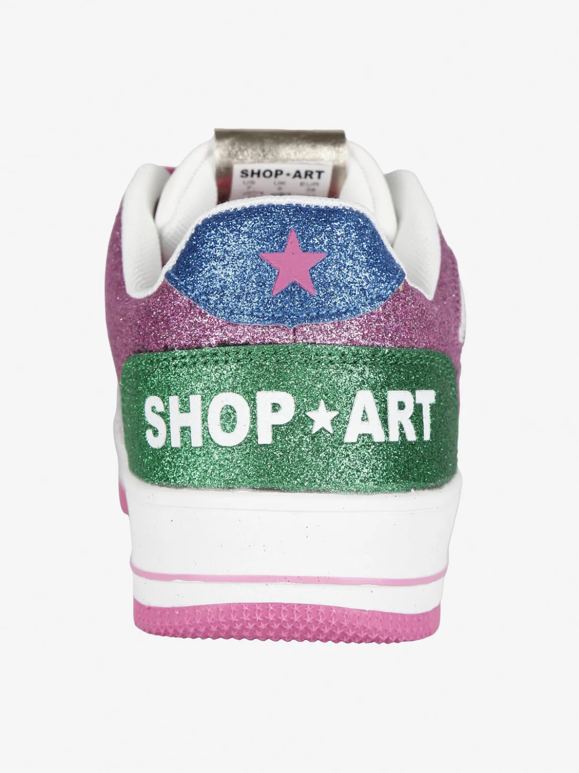Shop Art BASKET NATASHA Sneakers donna glitterate