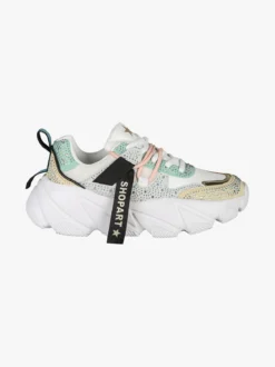 Shop Art CHUNKY AMY Sneakers donna con strass e suola alta
