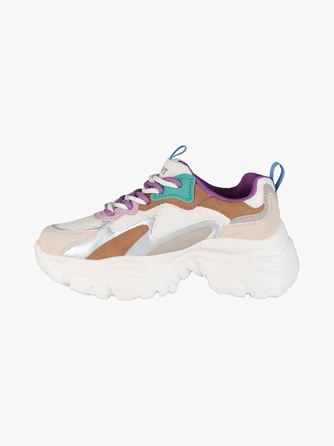 Shop Art CHUNKY MEGAN Sneakers donna multicolore con platform
