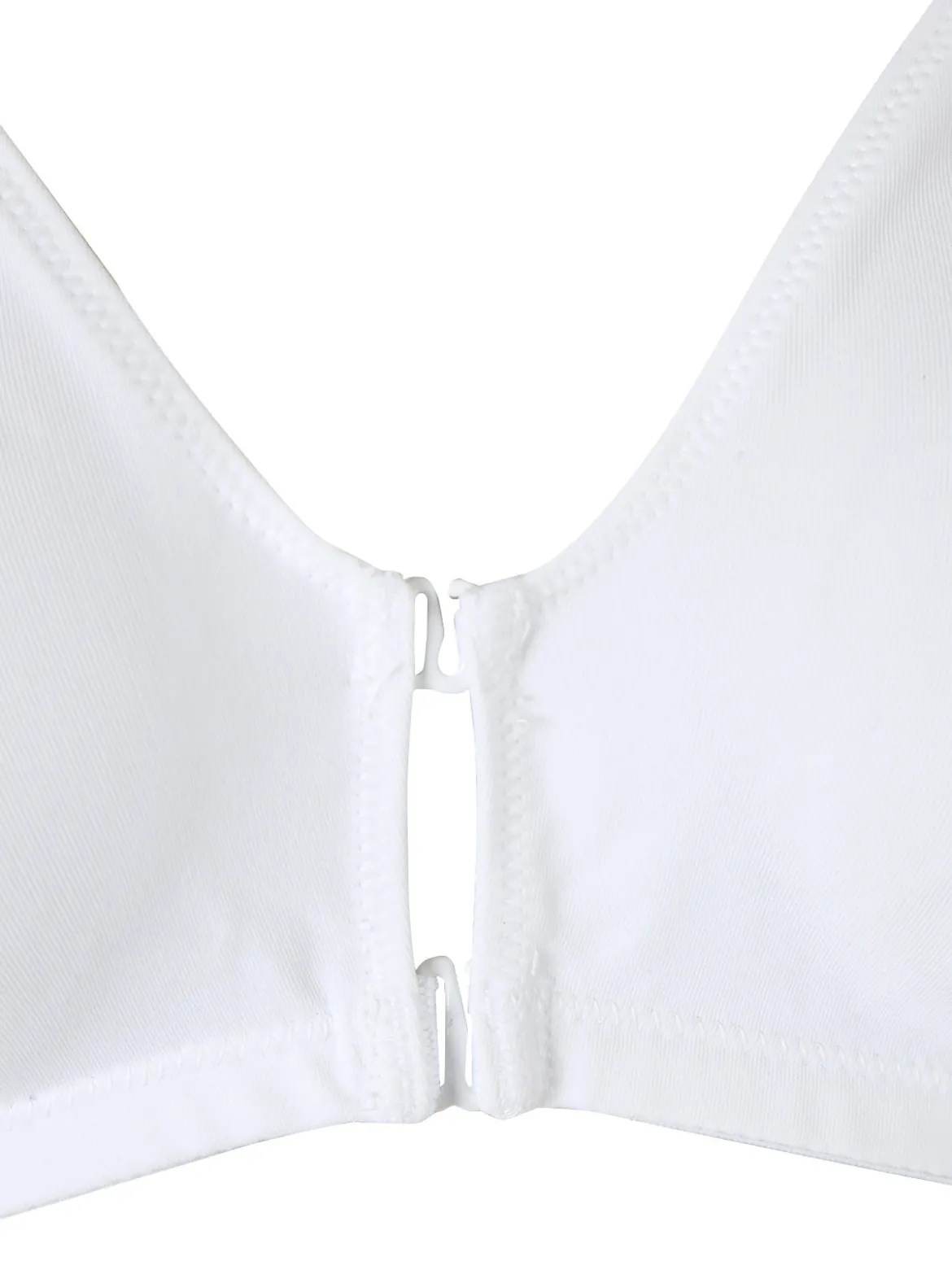 Sielei BEAUTY Reggiseno aperto davanti senza ferretto COPPA C - bianco