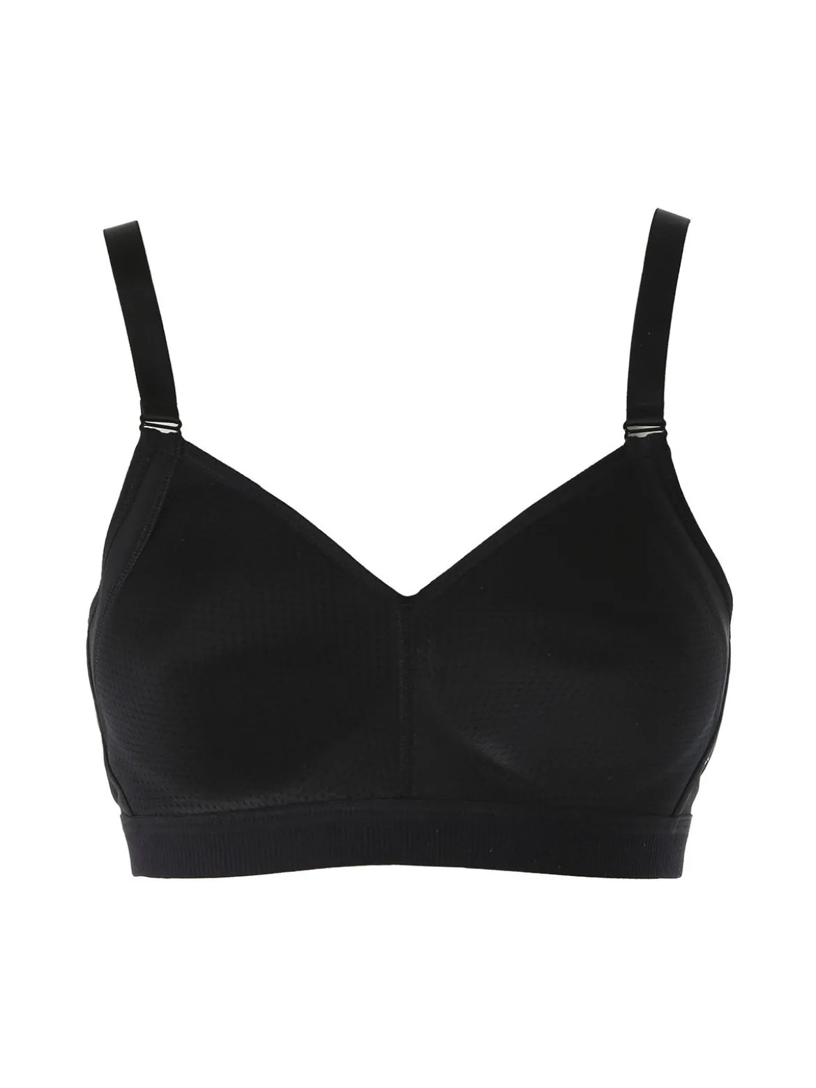 Sielei BEAUTY Reggiseno imbottito senza ferretto con coppe performate COPPA C - nero