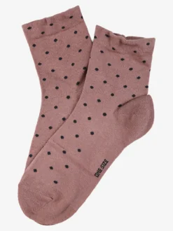Sielei Calze corte da donna a pois - lilla