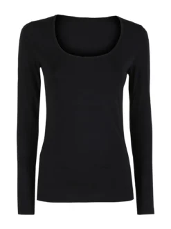 Sielei Maglia donna a maniche lunghe in modal