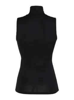 Sielei Maglia donna lupetto smanicata
