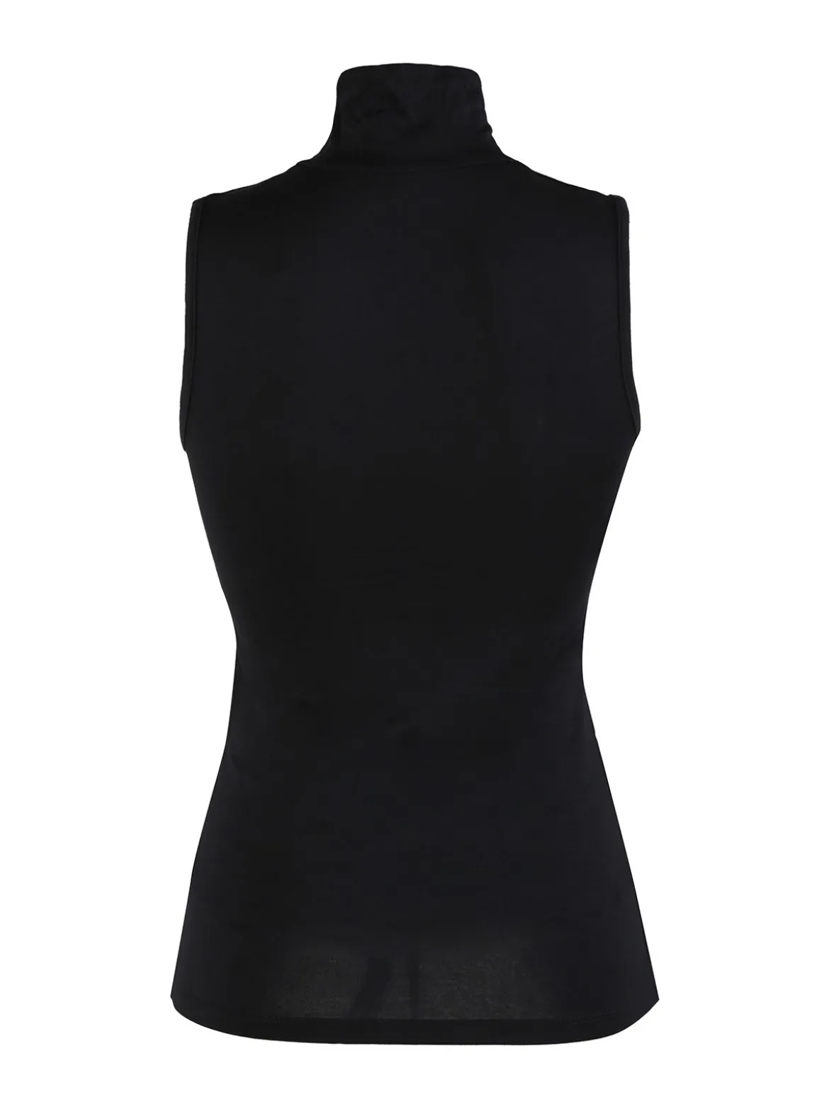 Sielei Maglia donna lupetto smanicata