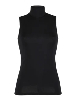 Sielei Maglia donna lupetto smanicata