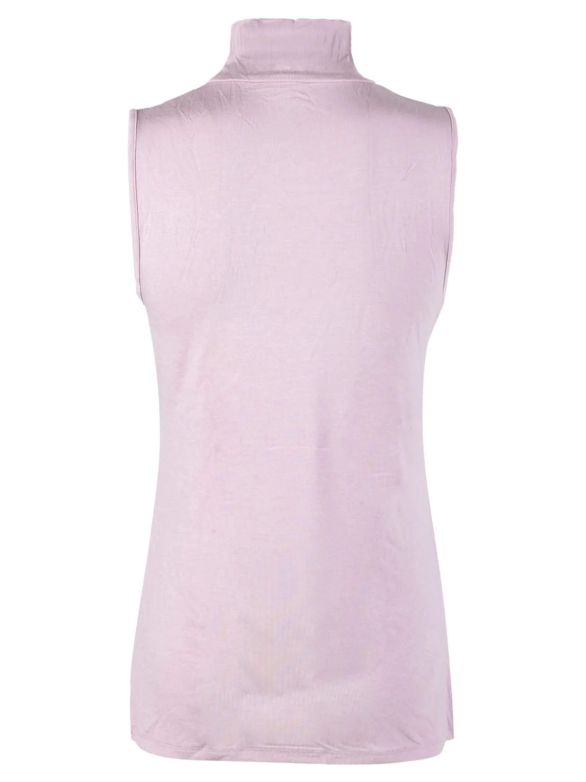 Sielei Maglia donna lupetto smanicata