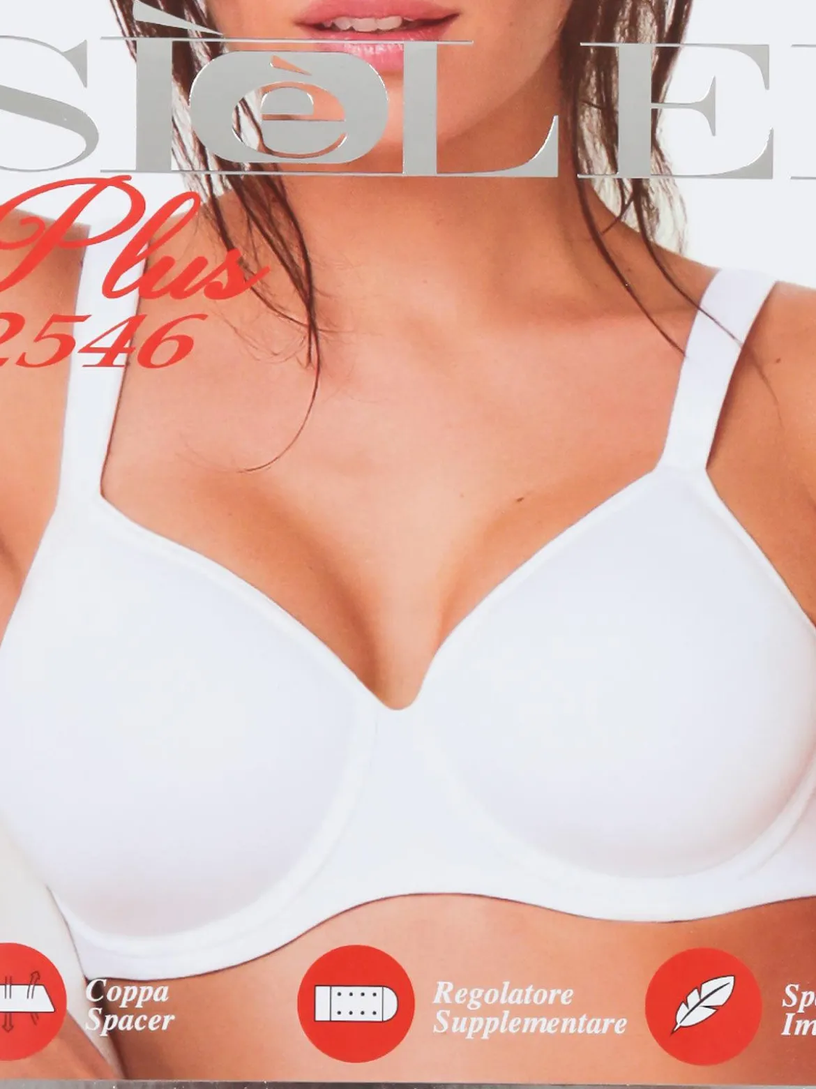 Sielei PLUS 2546 Reggiseno senza ferretto COPPA C