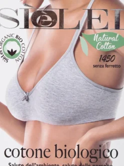 Sielei Reggiseno in cotone biologico coppa B 1450