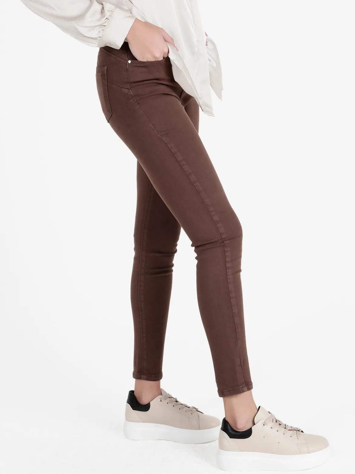 Sixte Pantaloni donna skinny push up