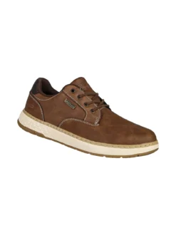 Skechers Garlan - Pryor Sneakers uomo in pelle waterproof - marrone