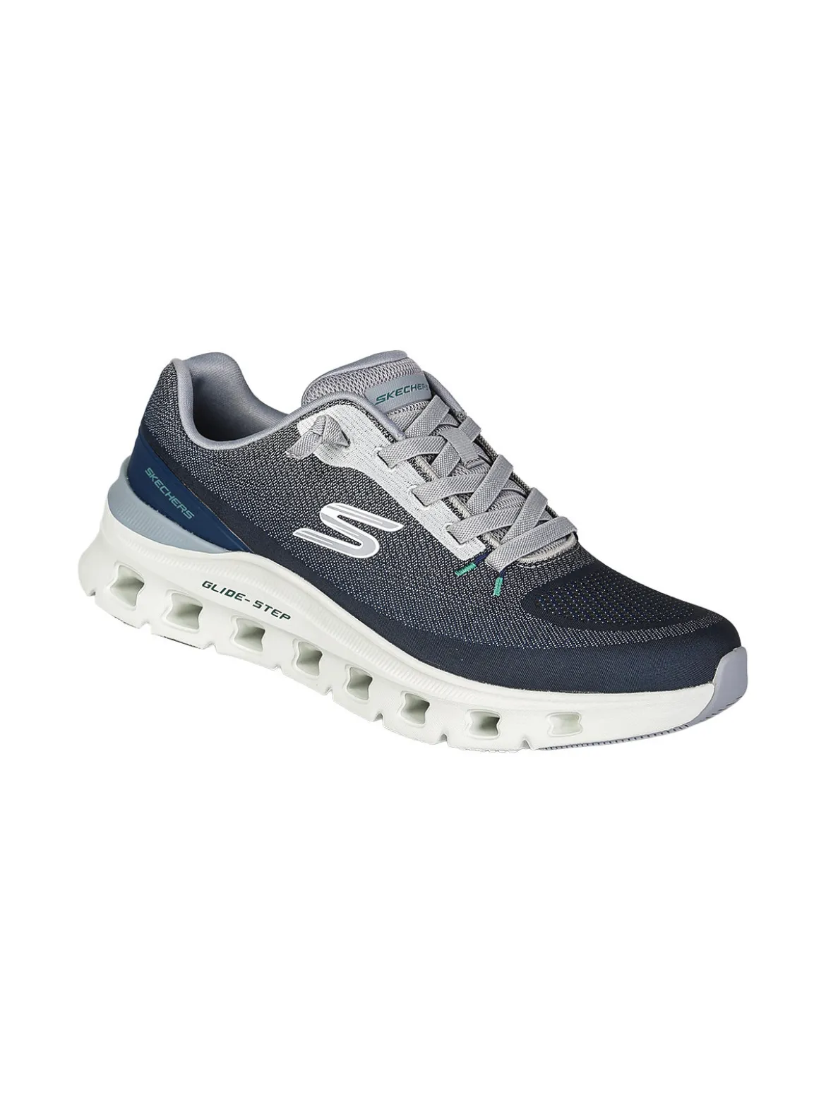 Skechers GLIDE-STEP PRO WAVERRA Sneakers sportive da uomo - blu scuro