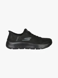 Skechers GO WALK FLEX Sneakers donna in pelle scamosciata - nero