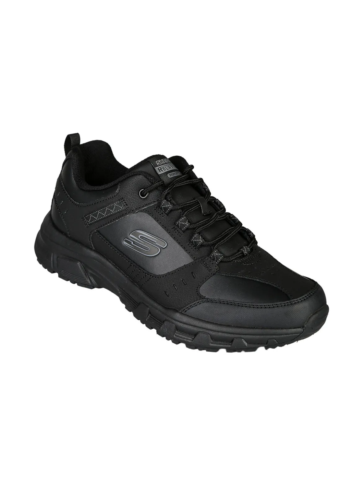 Skechers OAK CANYON REDWICK Sneakers uomo in pelle - nero