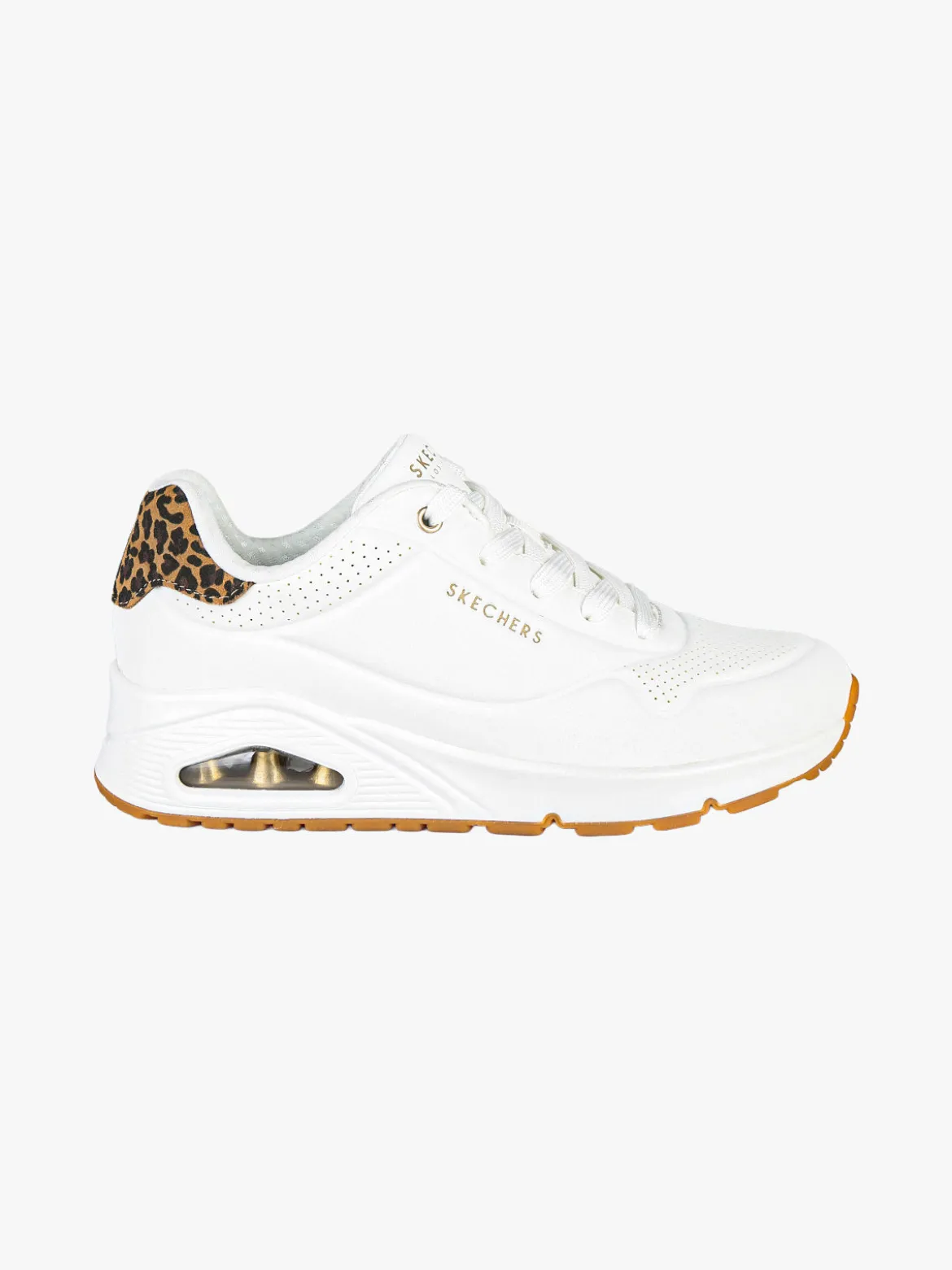 Skechers UNO JUNGLE NITE Sneakers donna con air - bianco