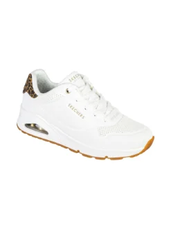 Skechers UNO JUNGLE NITE Sneakers donna con air - bianco