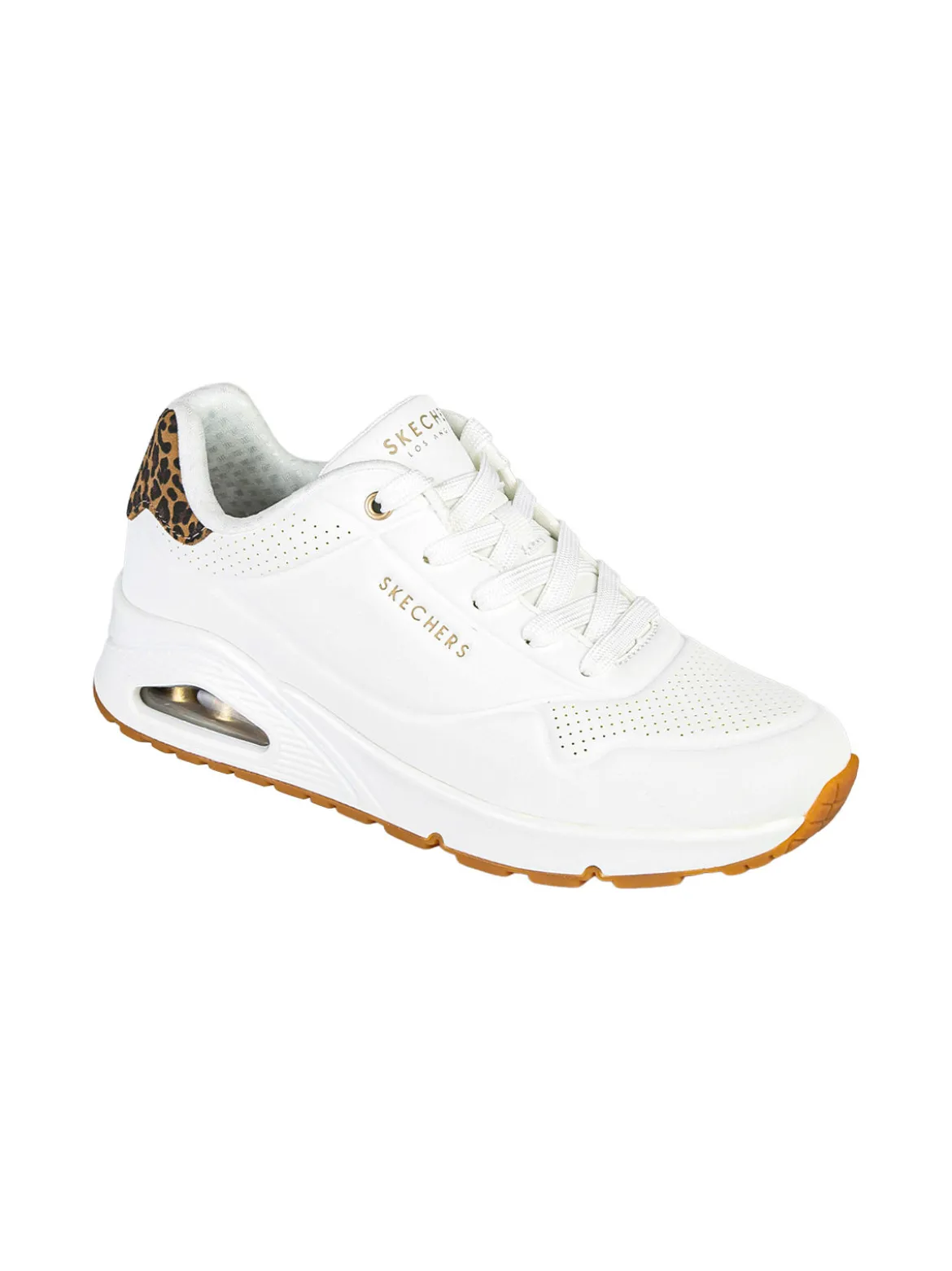Skechers UNO JUNGLE NITE Sneakers donna con air - bianco
