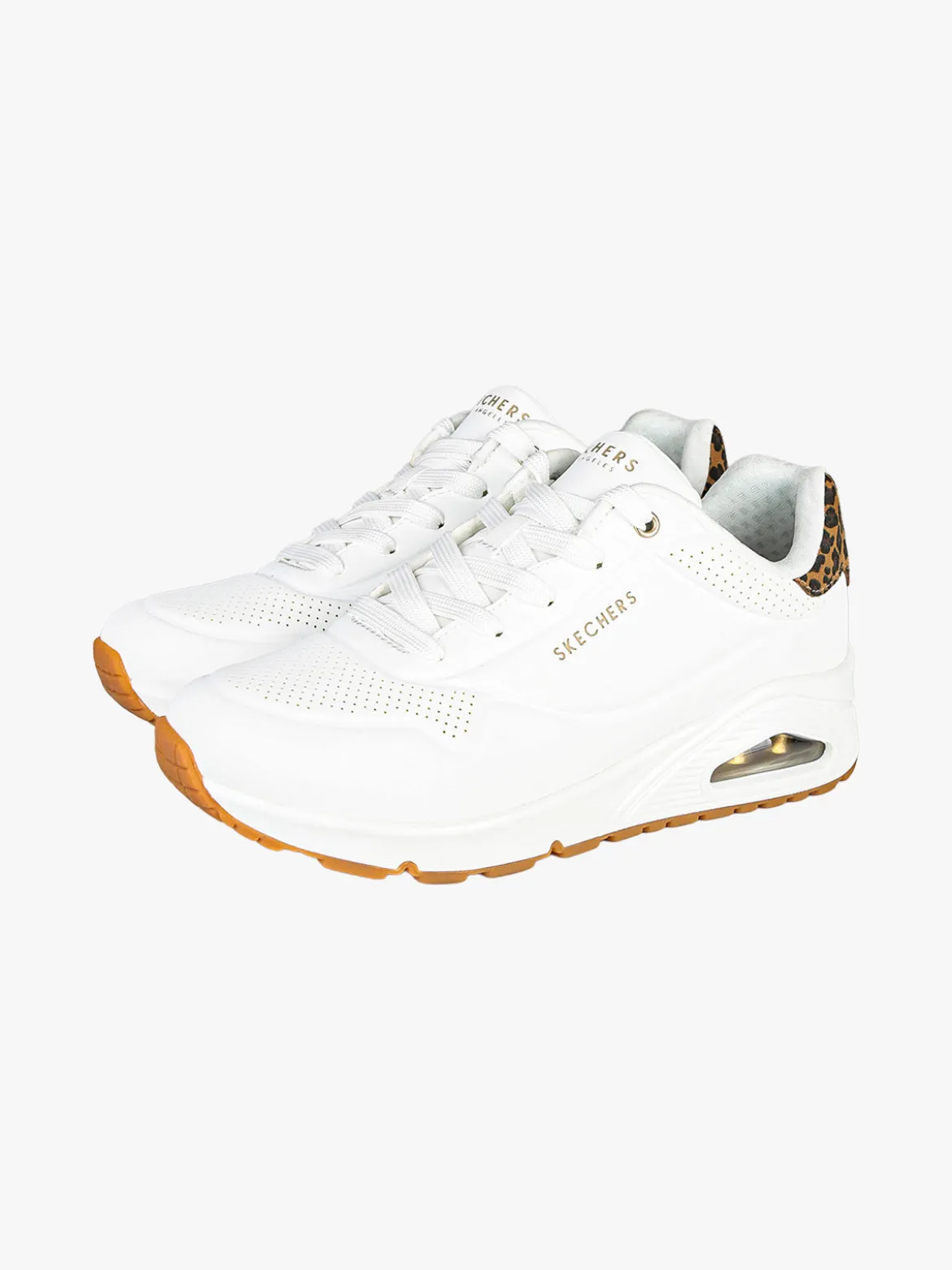 Skechers UNO JUNGLE NITE Sneakers donna con air - bianco