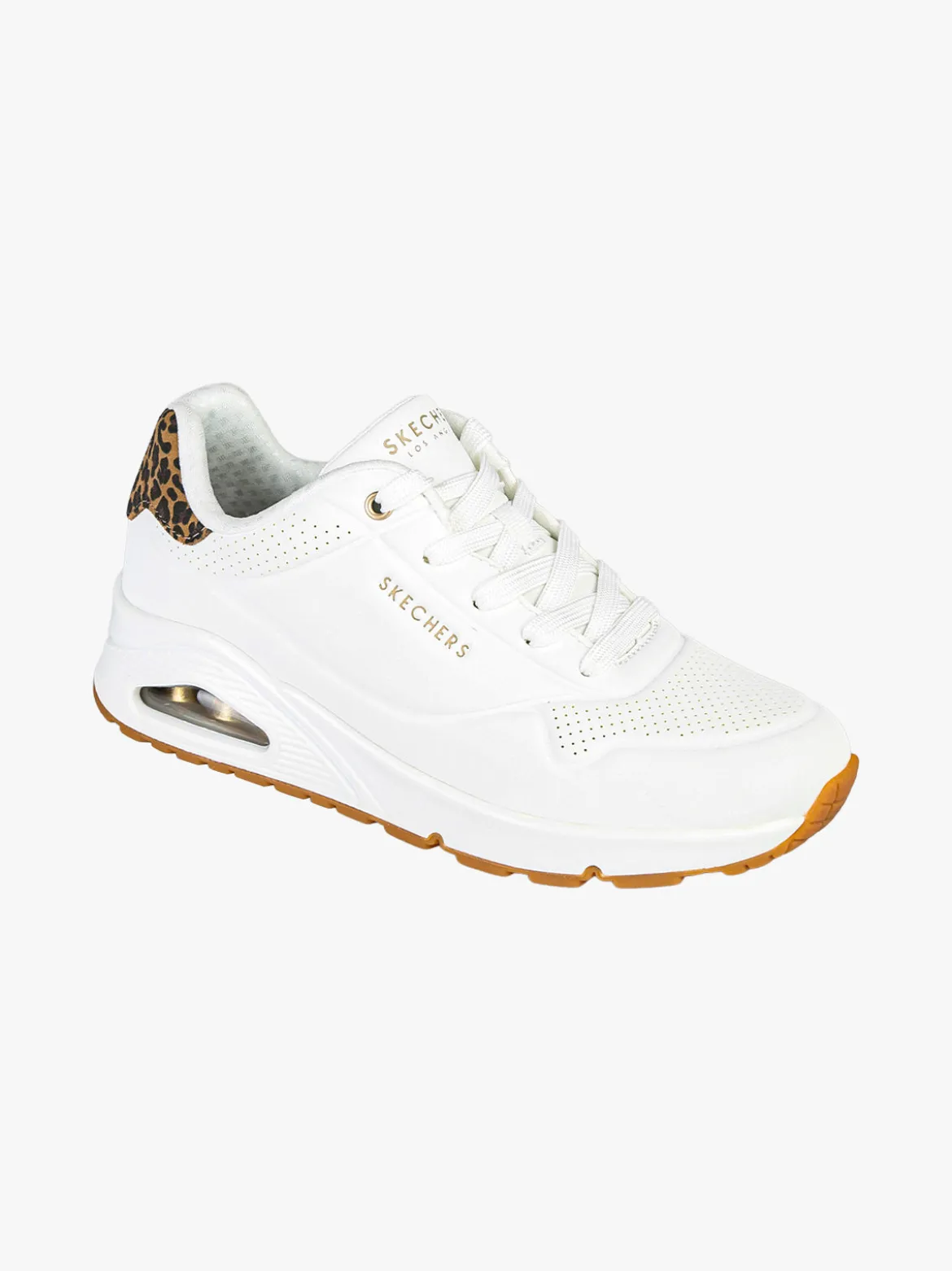 Skechers UNO JUNGLE NITE Sneakers donna con air - bianco