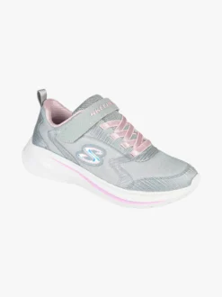 Skechers WAVE 92 Sneakers sportive da ragazza con strappo - grigio chiaro