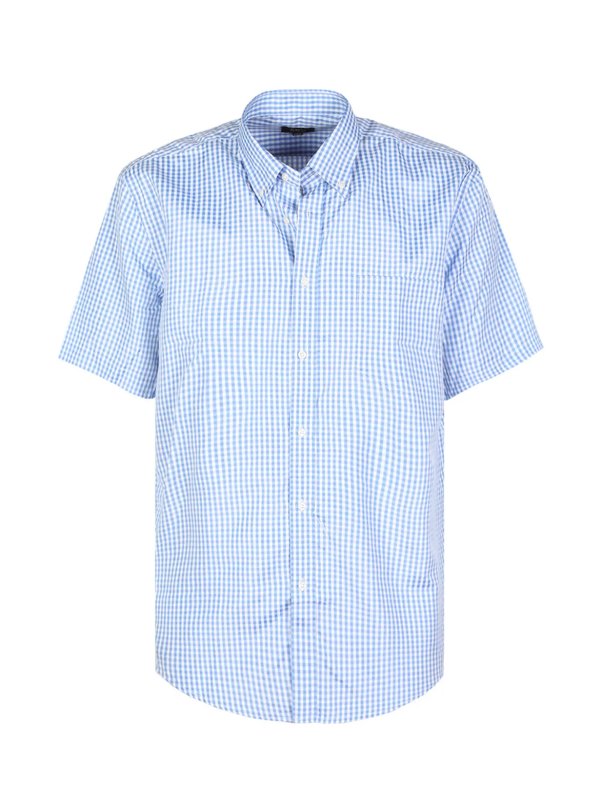 Sky Camicia da uomo manica corta a quadretti