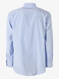 Sky Camicia rigata da uomo a maniche lunghe - azzurro