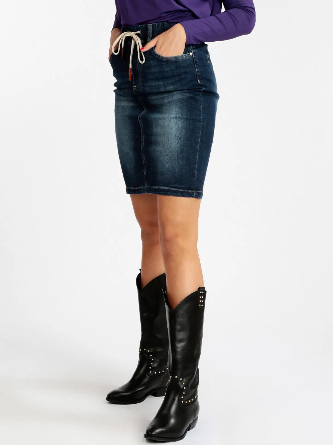 Smagli Gonna in jeans elasticizzata