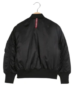 Small Gang Giubbotto bomber da ragazzo con zip - nero