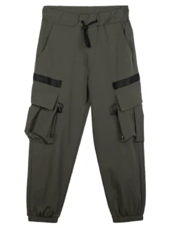 Small Gang Pantaloni impermeabili da ragazzo con tasconi e polsini