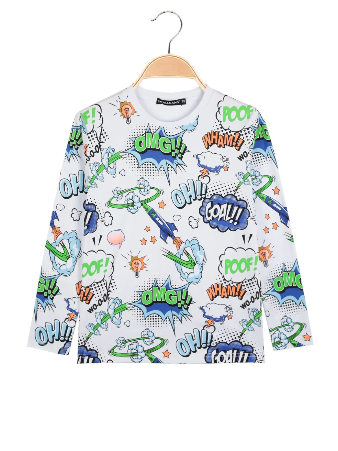 Small Gang T-shirt manica lunga da bambino con stampe